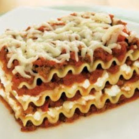 Lasana de Queso y Carne