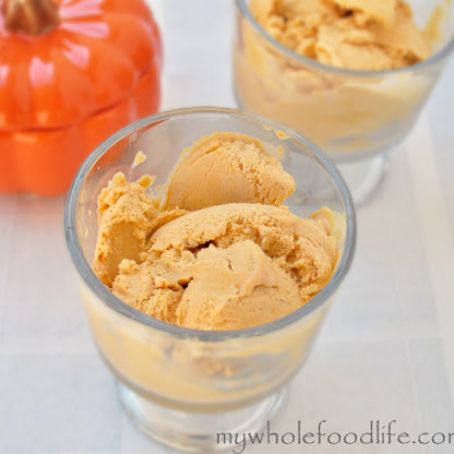 Pumpkin Spiced Ice Cream