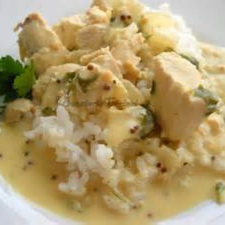 Hamburger & Chicken Stroganoff