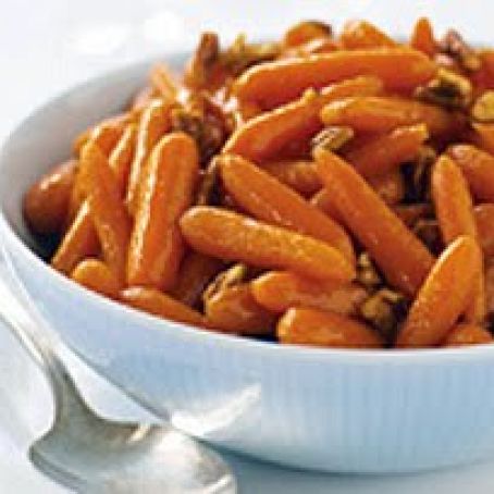 Maple Glazed Baby Carrots
