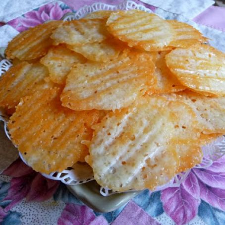 Low Carb Monterey Jack Dipping Chips