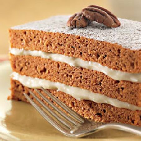 Triple Layer Pumpkin Cake