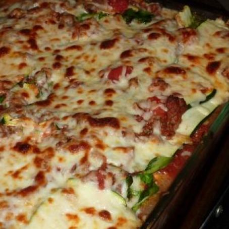 Lasagna with Zucchini Noodles