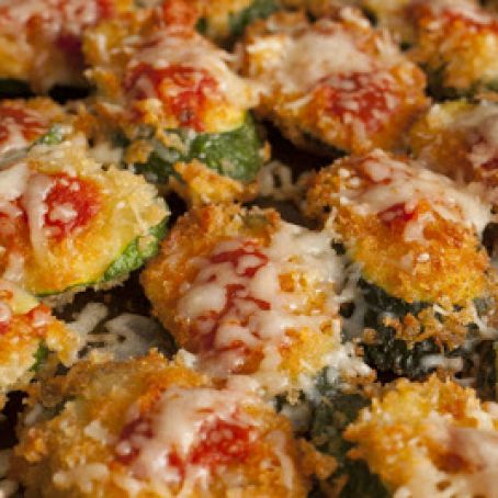 Zucchini Crisp Pizzas