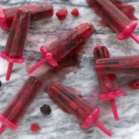 Mixed-Berry Pinot Pops