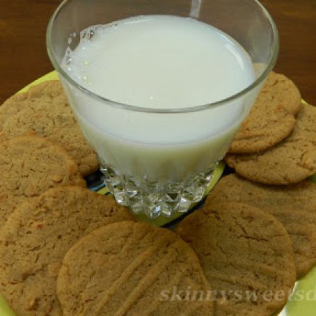 Gluten Free No Flour Peanut Butter Cookies