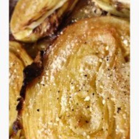 Garlic Roasted Cabbage Steaks