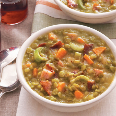 Split Pea Soup With Ham