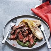 Grilled Skirt Steak with Salsa Verde