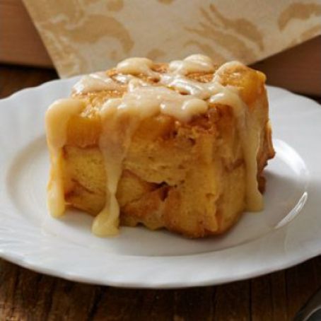 Pineapple Upside-Down Bread Pudding