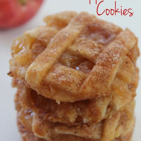 Caramel Apple Pie Cookies