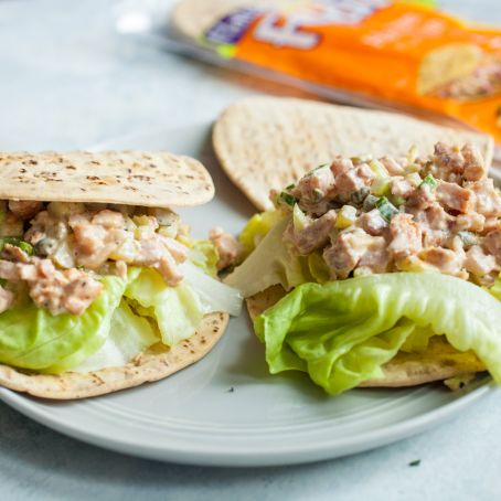 Crunchy Pickle Ham Salad