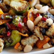 Autumn Roasted Veggie Salad