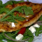 Michael Symon's Chicken Cutlet Milanese with Arugula Salad