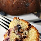 Blueberry Sour Cream Coffee Cake