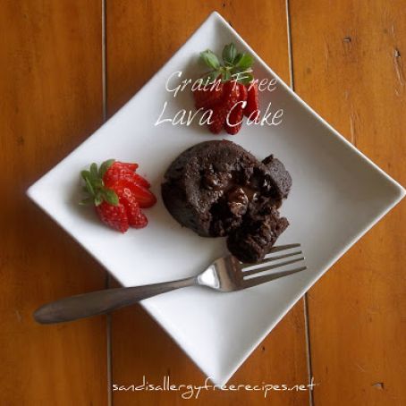 Lava Cake (Gluten Free/ Grain Free/ Dairy Free)