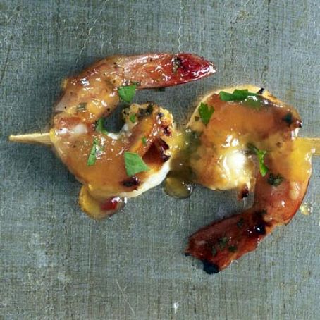 Spicy Shrimp Skewers