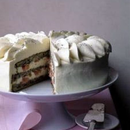 Poppy Seed Grapefruit Torte