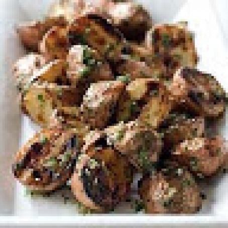 Potatoes Grilled w/ Garlic & Rosemary