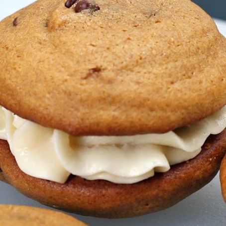 Pumpkin Chocolate Chip Whoopie Pies