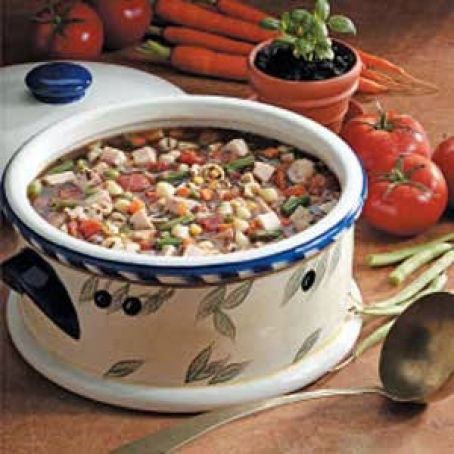 Basil Turkey Soup Recipe