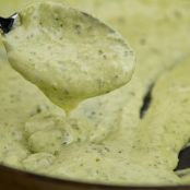 Low Carb  Pesto Cream Sauce