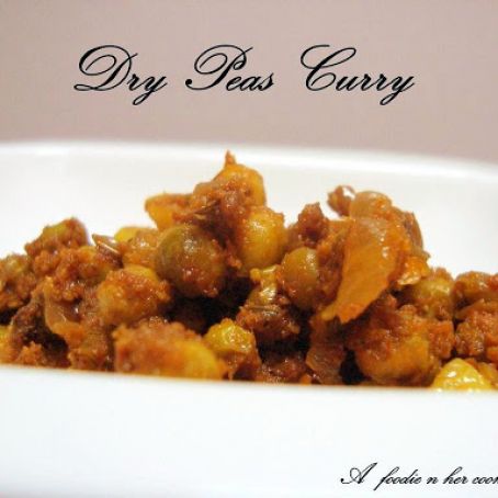 Dry Peas Curry