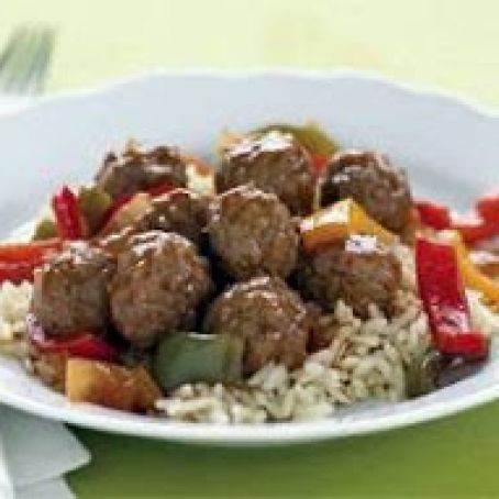 Simple Sweet 'N Sour Meatball Simmer