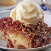 Pecan Upside-Down Cake (10-inch Iron Skillet)
