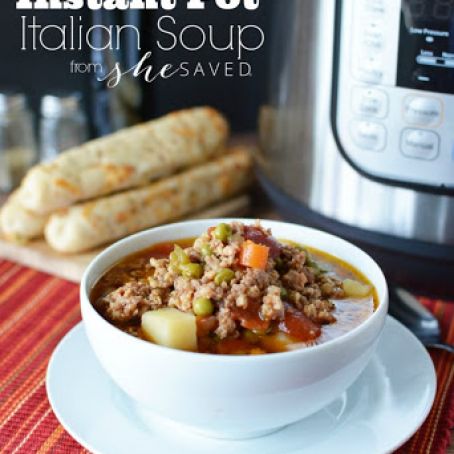 Instant Pot Italian Soup