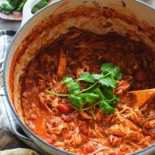 Chicken Curry Shredded with Naan