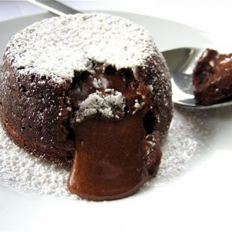 Molten Center Chocolate Cake