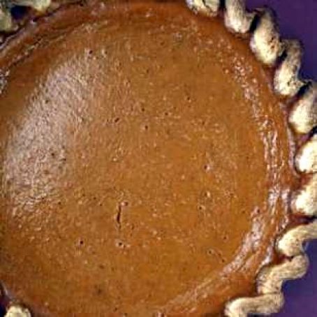 Pumpkin Pie with Rum