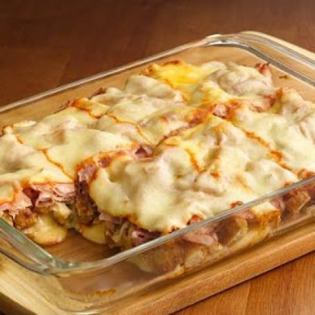 Deep-Dish Chicken Cordon Bleu