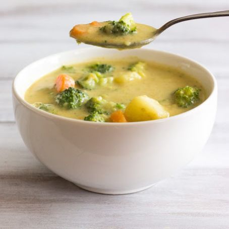 Broccoli Potato Cheeze soup