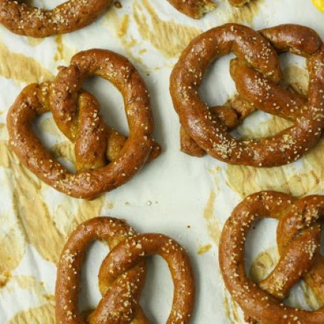 bread - soft pretzels