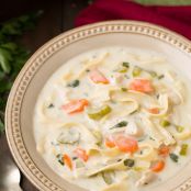 Creamy Chicken Noodle Soup
