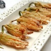 Deep Fried Zucchini Blossoms