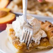Peach Slab Pie