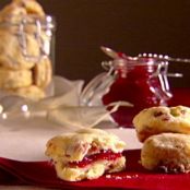 Salami and Gorgonzola Biscuits