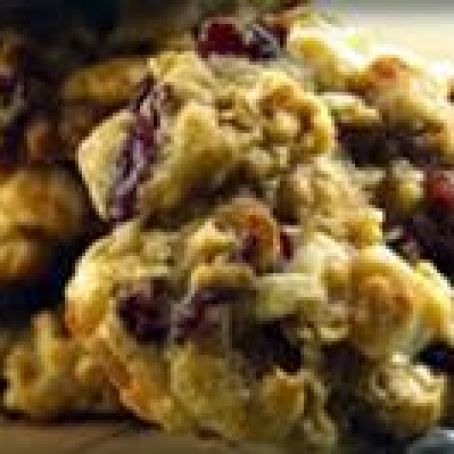 Oatmeal Cranberry White Chocolate Chunk Cookies