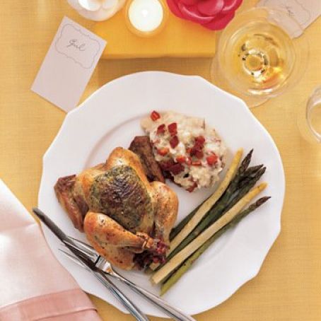 Herb-Roasted Cornish Game Hens