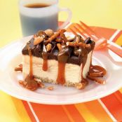 Caramel Topped Ice Cream Dessert