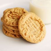 Chewy Peanut Butter Cookies