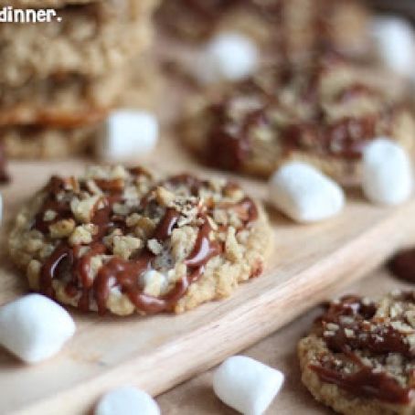 Monster Marshmallow Cookies