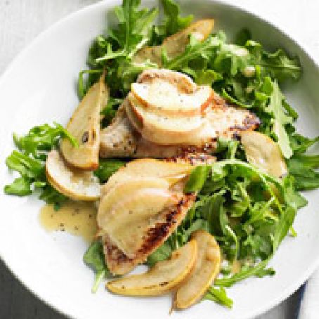 Turkey, Pear and Cheese Salad