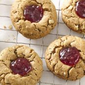PB&J Breakfast Cookies