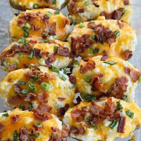 THE ULTIMATE TWICE BAKED POTATOES