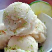 Ginger Beer, Rum, and Coconut Sorbet