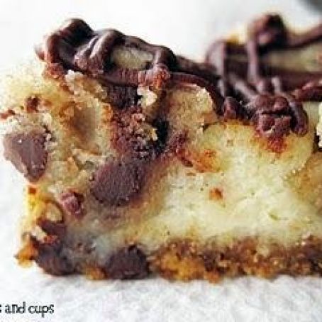 Cookie Dough Cheesecake Bars